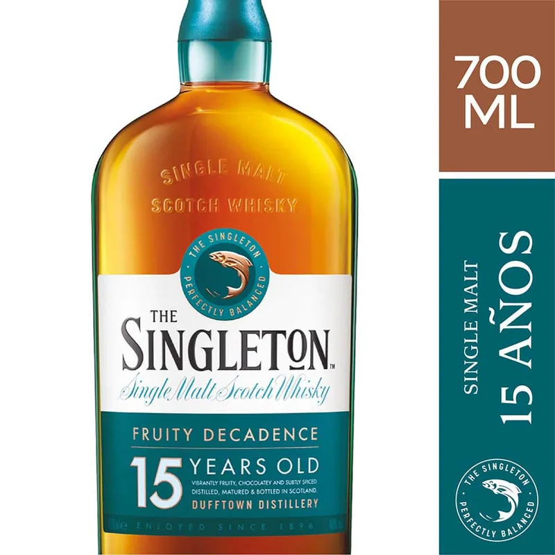 Whisky Singleton 15 Años