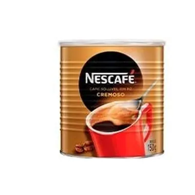 Café Nescafé cremoso solúvel lata 150 g
