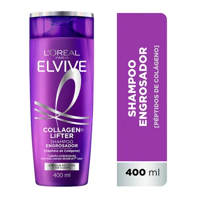 Shampoo L'Oréal Elvive Collagen Lifter 400 ml