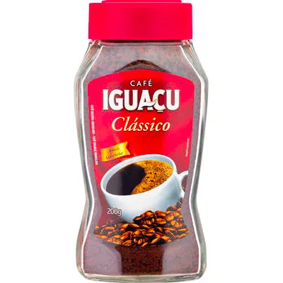 Café Iguaçu solúvel vidro 200 g